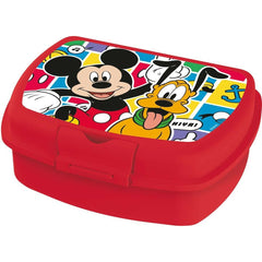 Portamerenda Mickey Mouse CZ11370 Rosso Plastica