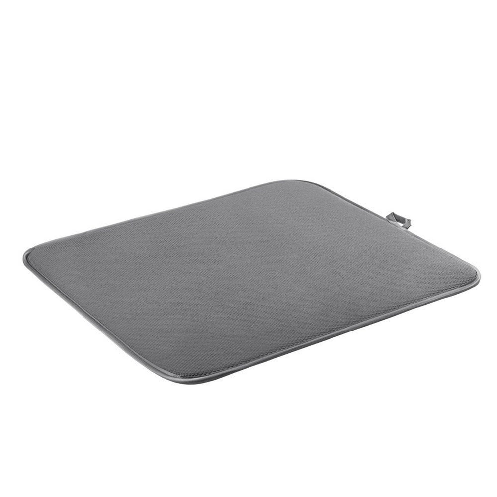 Scolapiatti da Lavandino Metaltex Softex Grigio 45 x 40 cm Tappetino