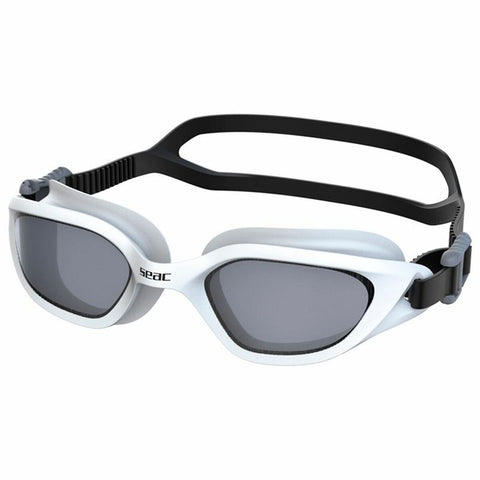 Occhialini da Nuoto Seac Mood Bianco Nero Taglia unica