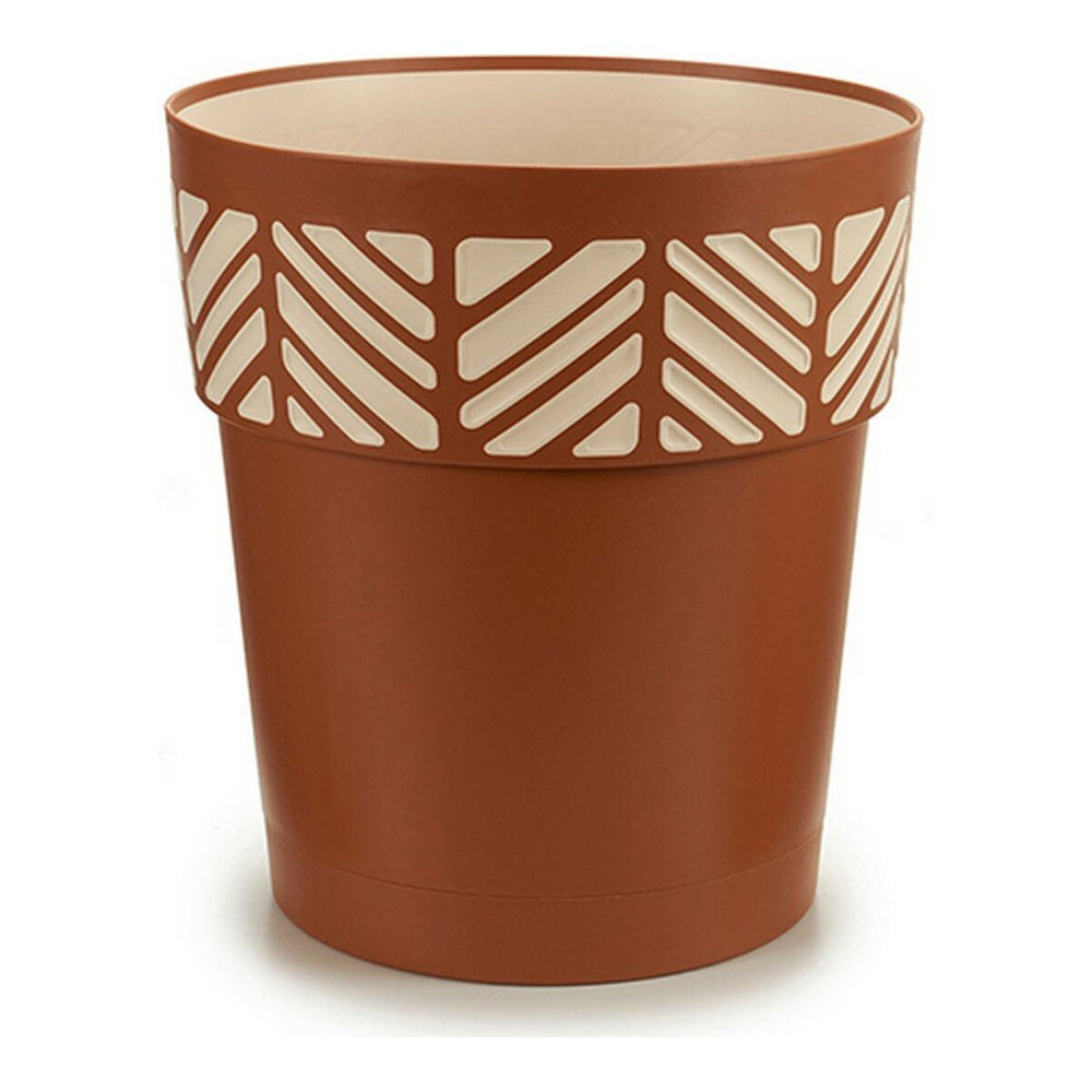Vaso Stefanplast Marrone Beige Terracotta Plastica 29 x 29 x 29 cm