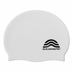 Cuffia da Nuoto Aquarapid Cuffia Bianco Silicone