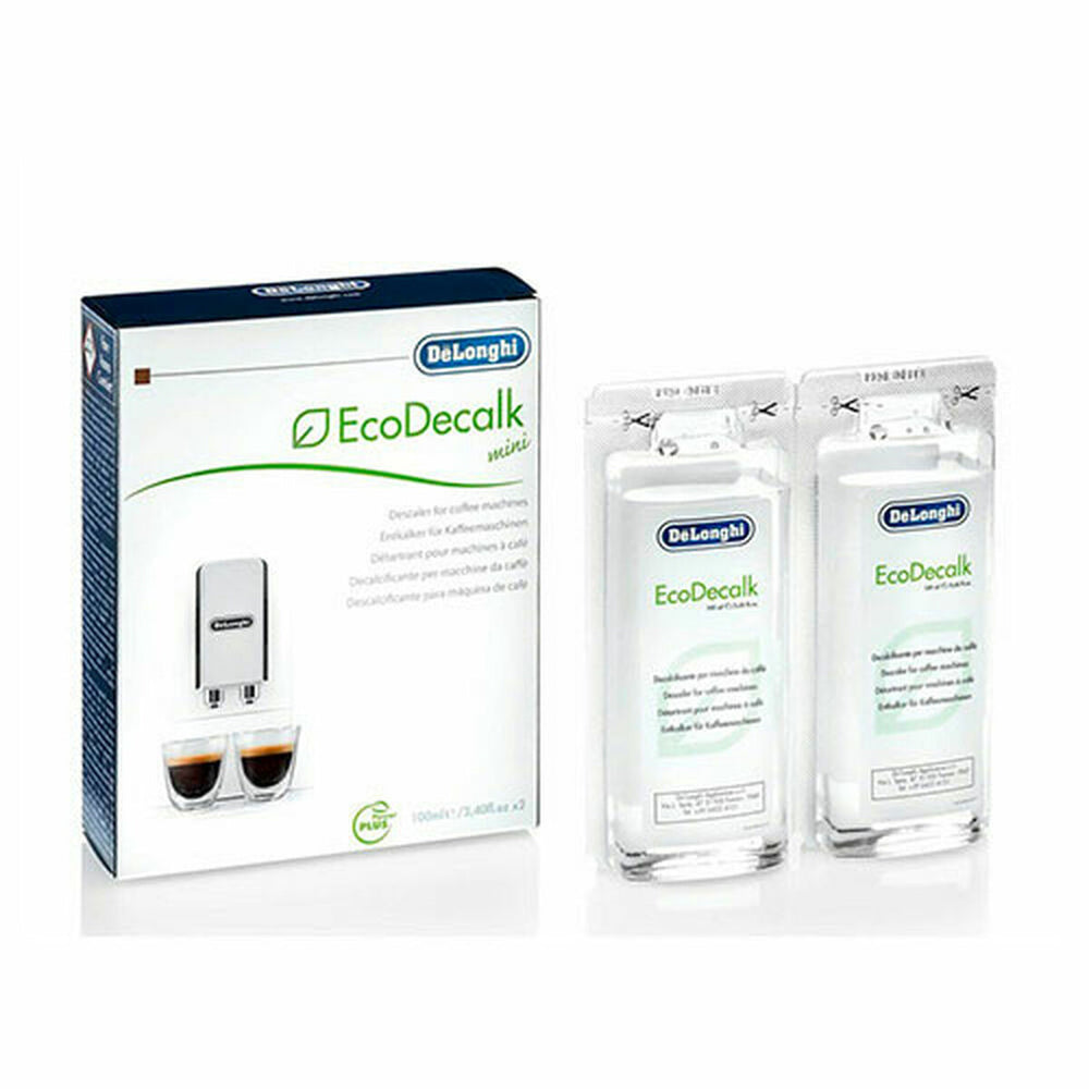 Addolcitore d'acqua DeLonghi 5513296011 2 x 100 ml Elimina calcare per Caffettiere