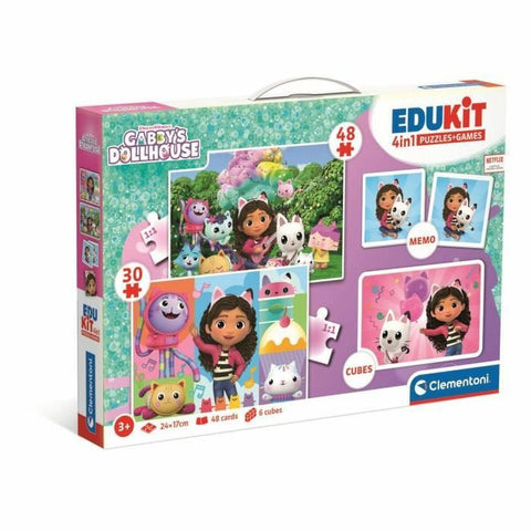Giocattolo Interattivo per Bambini Clementoni Edukit 4 en 1 Gabby y la casa mágica