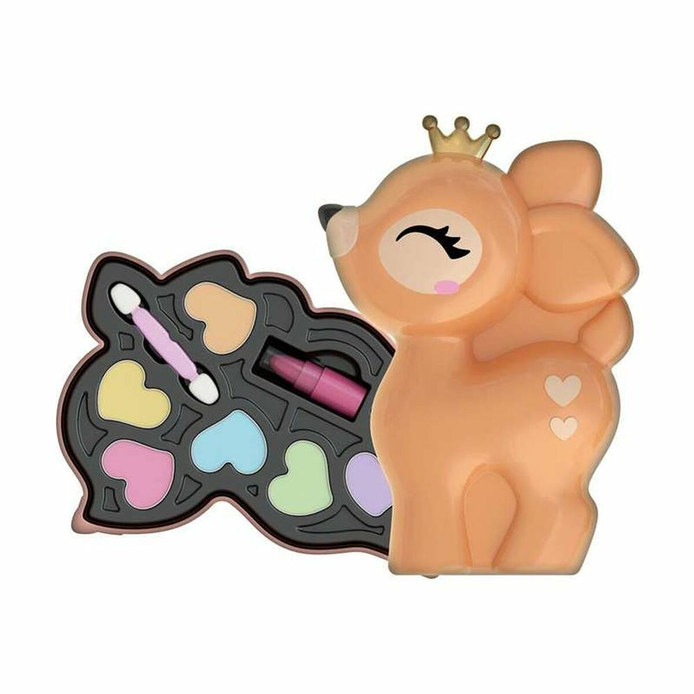 Set di Trucchi per Bambini Clementoni Lovely Make Up Cervo (27 x 22 x 5 cm)
