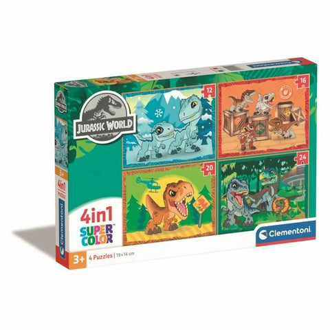 Puzzle Clementoni Jurassic World (4 Unità)