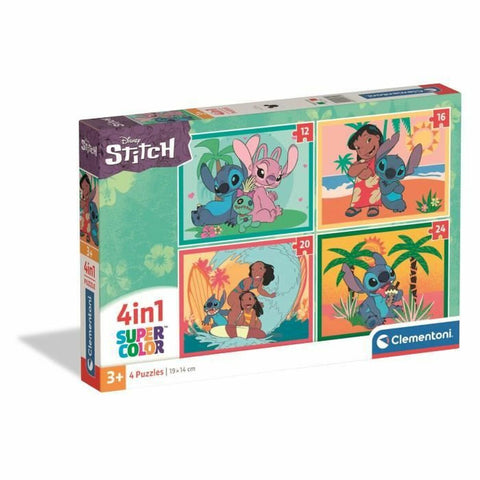 Puzzle Clementoni Stitch (4 Unità)
