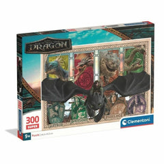 Puzzle Clementoni Super - How to Train your Dragon 48,5 x 33,5 cm 300 Pezzi