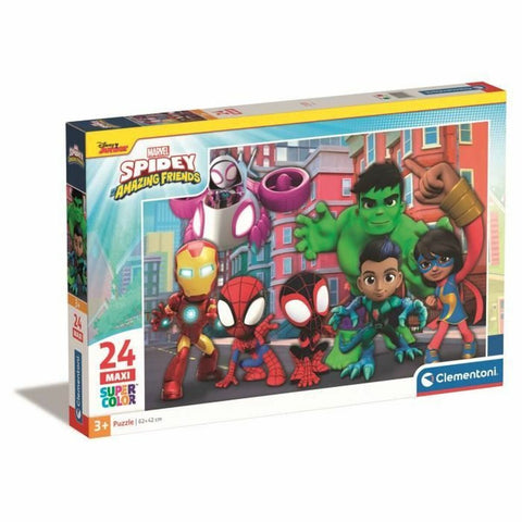Puzzle Clementoni Spidey (24 Unità)