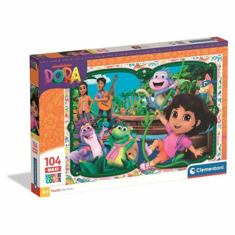 Puzzle Clementoni Dora 62 x 42 cm 104 Pezzi