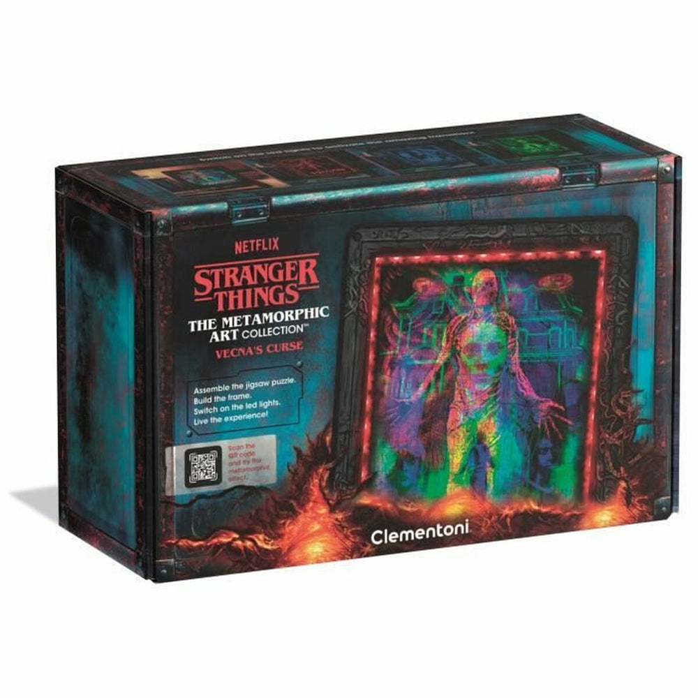 Puzzle Clementoni Stranger Things - Cadre lumineux V2 49 x 36 cm 520 Pezzi