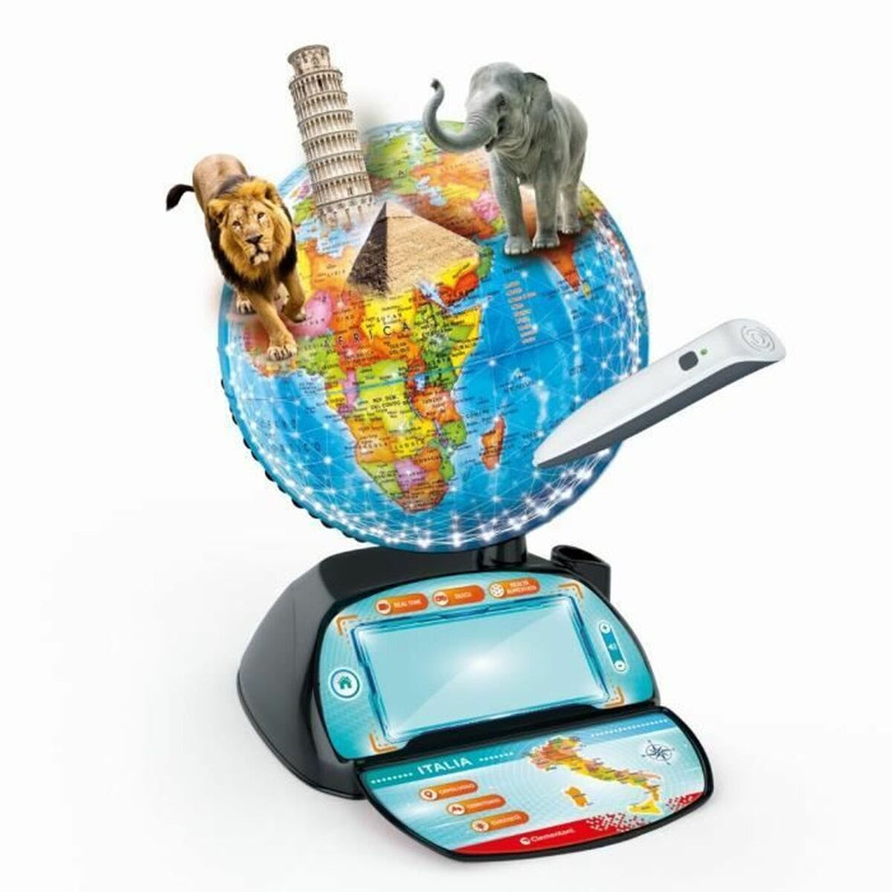 Mappamondo Clementoni Exploraglobe Azzurro Plastica