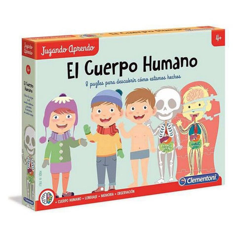 Educational Game Aprendo el cuerpo humano Clementoni 55114.9 37 x 28 cm (ES) (5 x 37 x 28 cm)