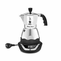 Caffettiera Italiana Bialetti EAsy Timer 6 Acciaio Alluminio 500 ml 6 Tazze