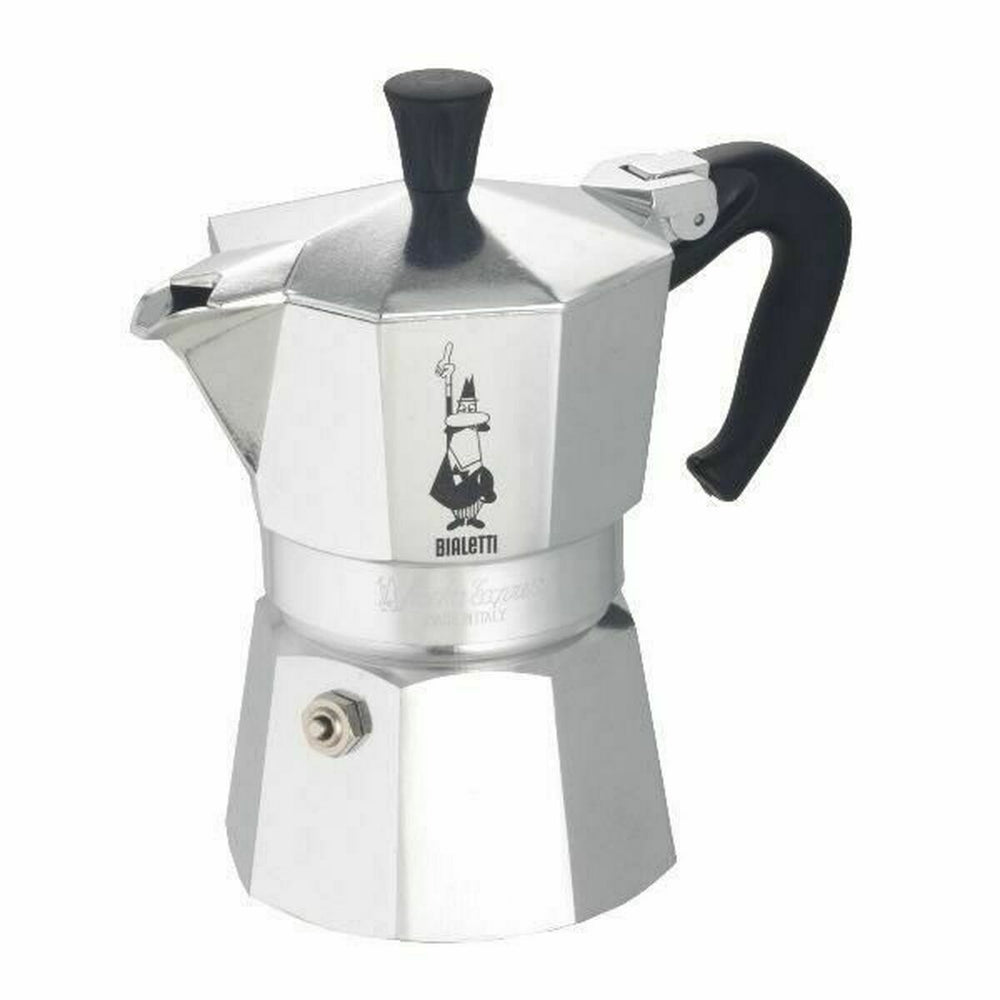 Caffettiera Italiana Bialetti 0001165/X4 Argentato Metallo Acciaio inossidabile Alluminio 1 L