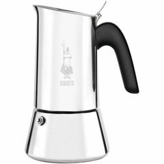 Caffettiera Italiana Bialetti NEW VENUS Argentato Metallo Acciaio inossidabile