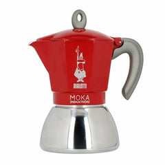 Caffettiera Italiana Bialetti NEW MOKA Rosso Metallo