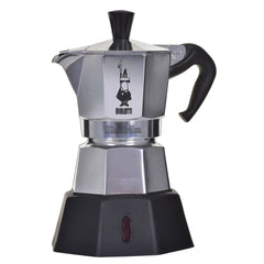 Caffettiera Italiana Bialetti 2778/MR Nero Alluminio 90 ml 2 Tazze
