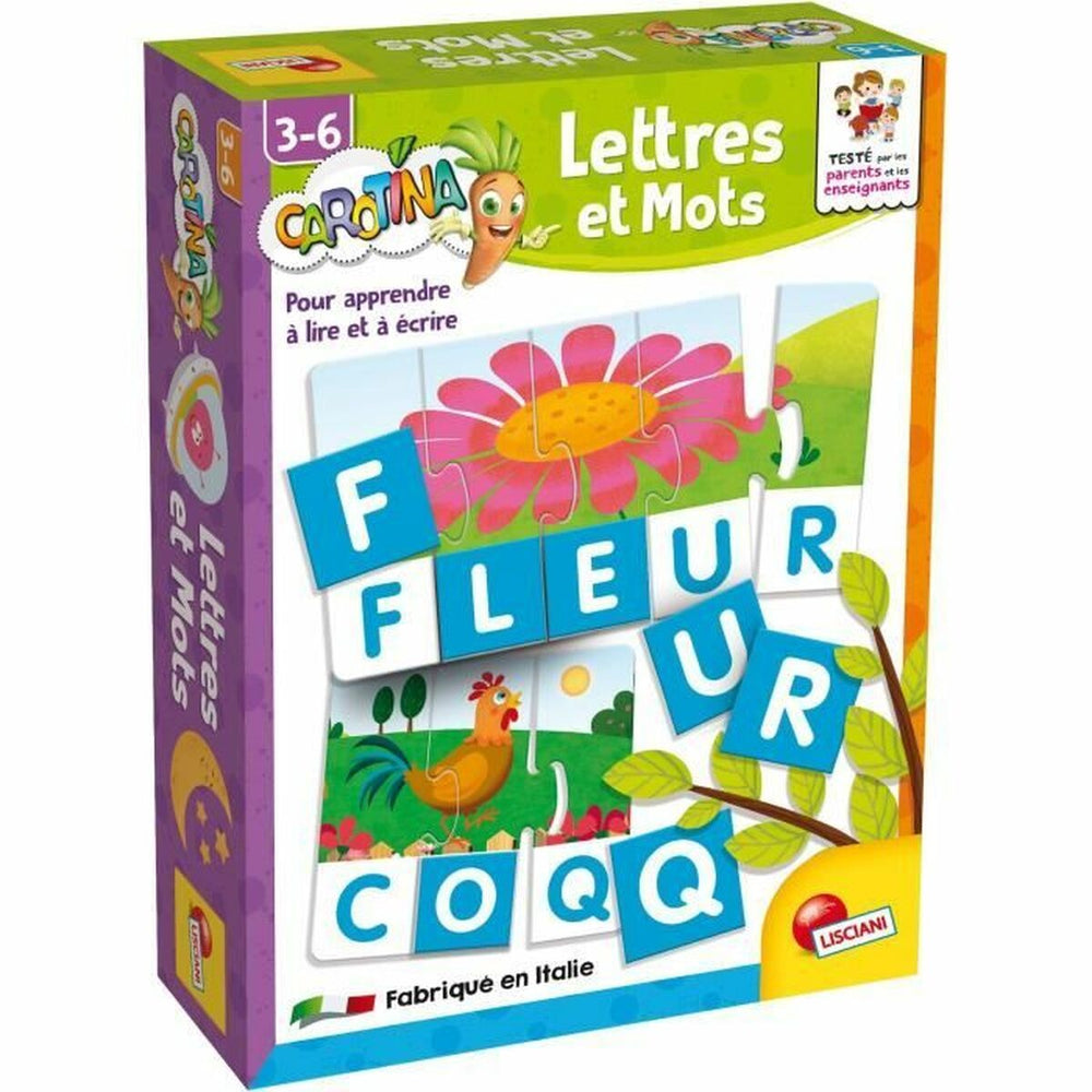 Gioco Educativo Lisciani Giochi Lettres et Mots