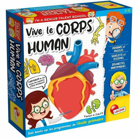 Gioco di Scienza Lisciani Giochi A game about the human body (FR)