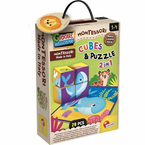 Gioco Educativo Lisciani Giochi Cubes & Puzzle
