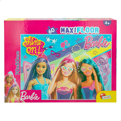 Puzzle Barbie MaxiFloor 60 Pezzi 70 x 1,5 x 50 cm