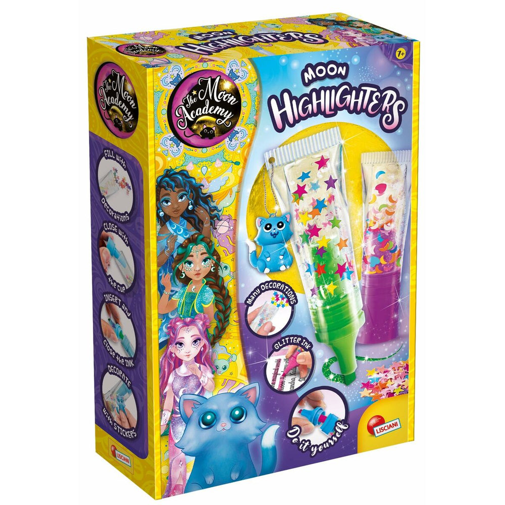 Gioco Fai-da-te Lisciani Giochi The Moon Academy Moon Highlighters Multicolore