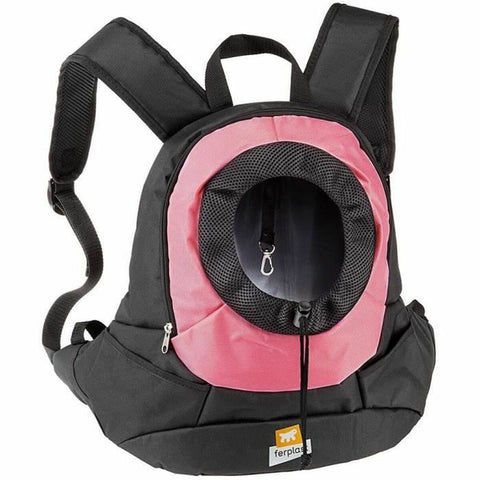 Zaino per Animali Domestici Ferplast Rosa