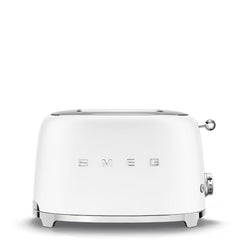 Tostapane Smeg TSF01WHMEU Bianco 950W - Design Anni 50 Retrò