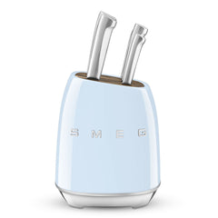 Set di Coltelli da Cucina con Supporto Smeg KBSF02PB