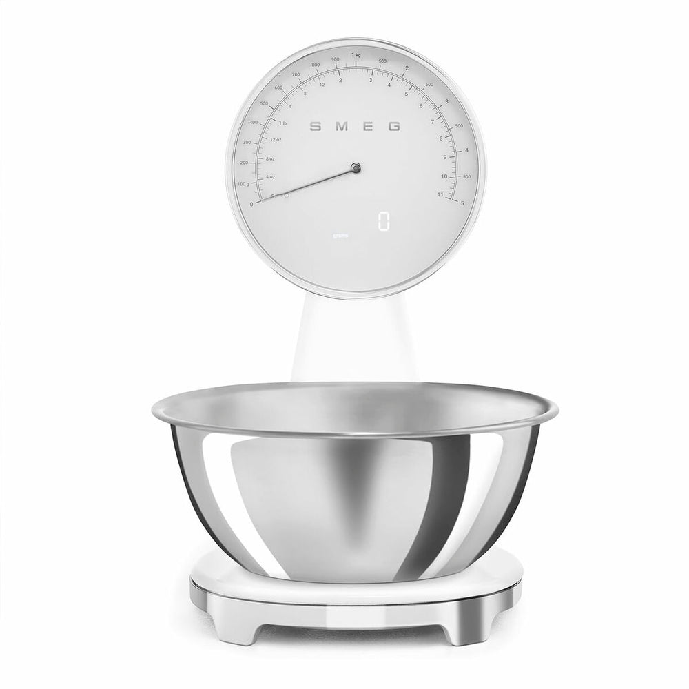 bilancia da cucina Smeg KSF01WHWW Bianco 5 kg