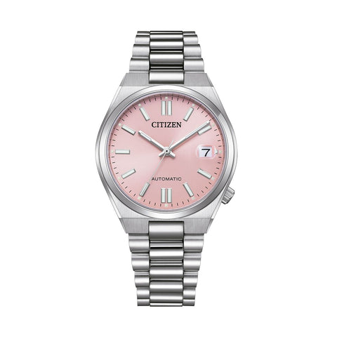Reloj Unisex Citizen TSUYOSA Automatic Plateado (Ø 37 mm)