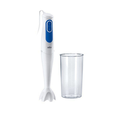 Frullatore ad Immersione Braun MQ 3000 Smoothie Bianco Bianco/Blu 700 W