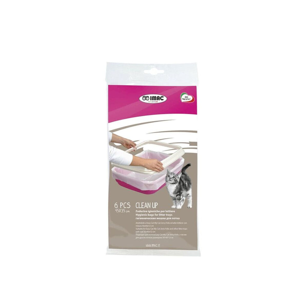 Borse igieniche IMAC Clean up 45 x 35 cm Bianco Plastica