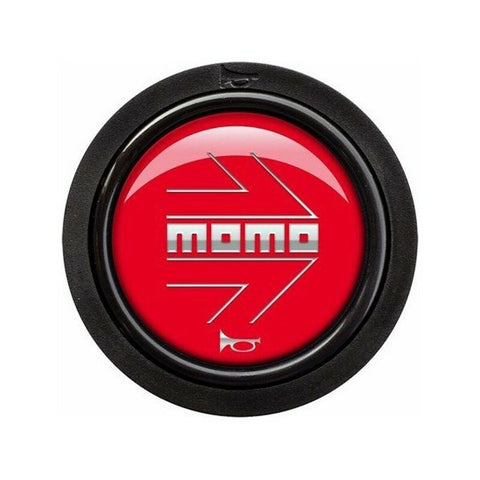 Pulsante MOMO SPHOARWREDCHF Volano Nero/Rosso