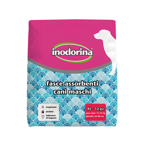 Pannolini usa e getta Inodorina 12 Unità