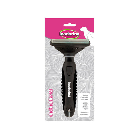 Pettine Inodorina Nero Acciaio M