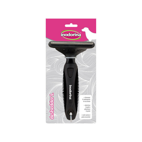 Cepillo para Perros Inodorina Negro L