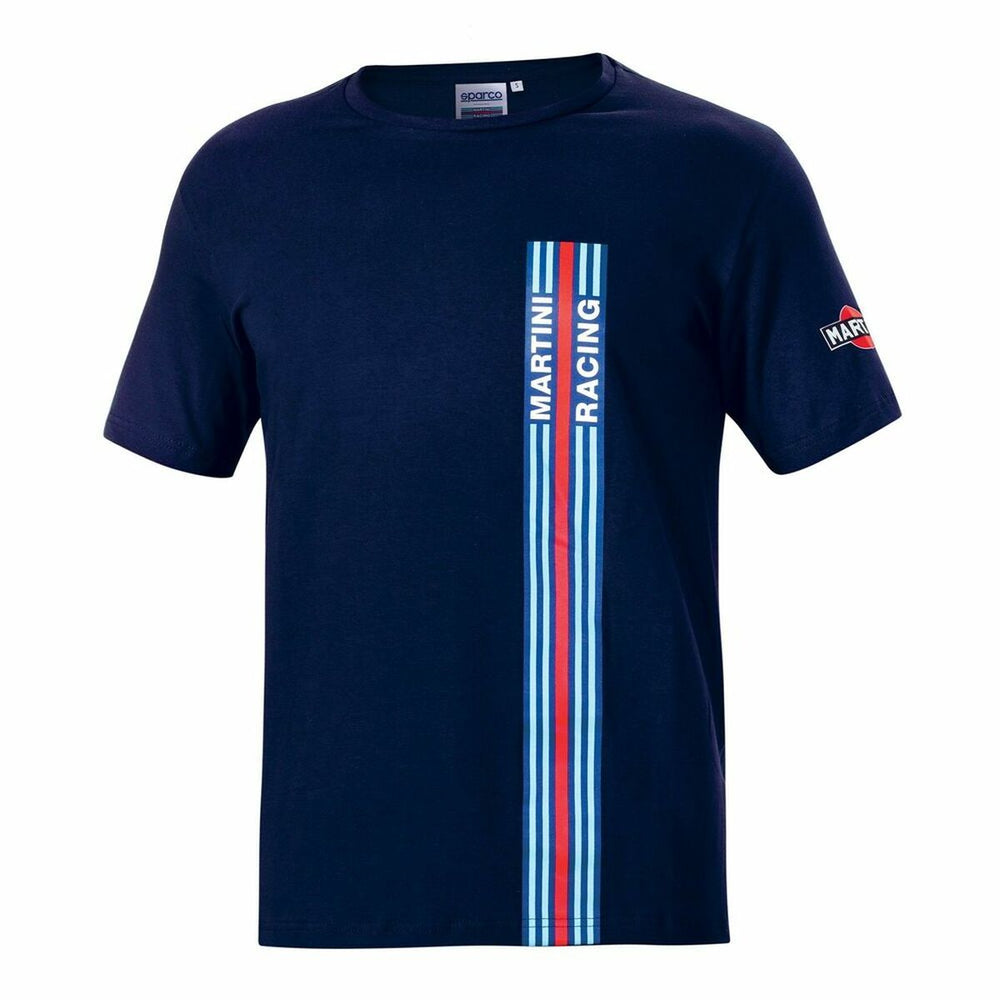 Maglia Sparco BIG STRIPES MARTINI-R Azzurro (XXL)