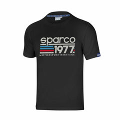 Camiseta Sparco S01329NR5XXL Negro (XXL)