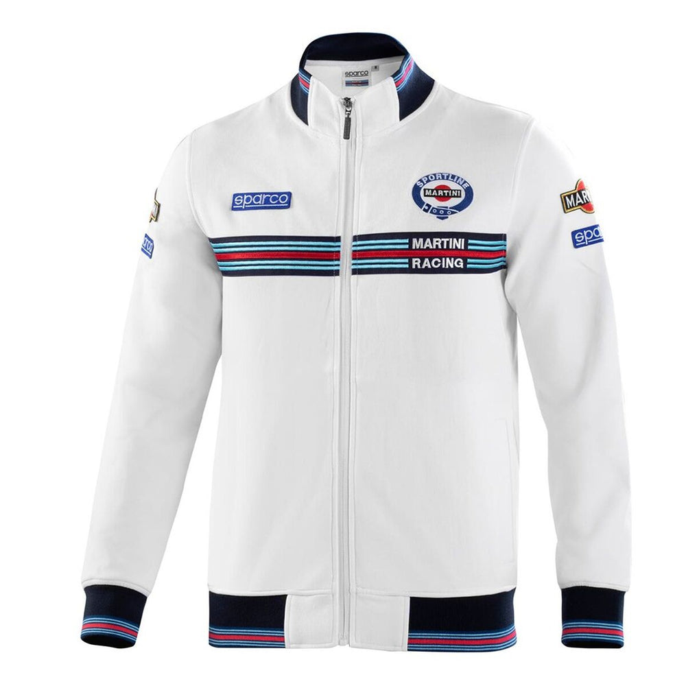Felpa senza Cappuccio Uomo Sparco MARTINI-R Bianco