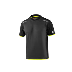 Maglia a Maniche Corte Uomo Sparco Grigio L
