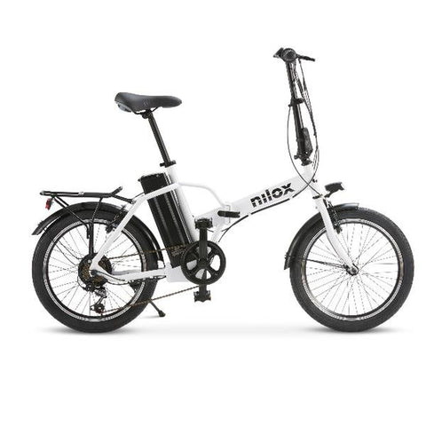 Bicicleta Eléctrica Nilox J1 PRO Blanco 250 W 9600 mAh 20