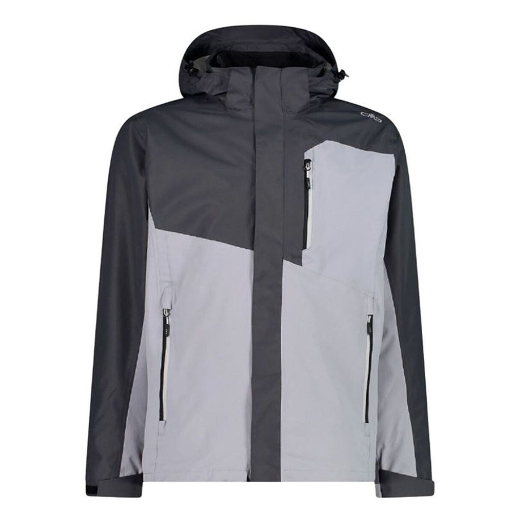 Giacca Sportiva da Uomo Campagnolo CMP Man Zip Detachable Inn Grigio