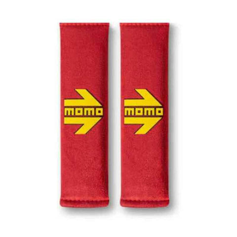 Cuscinetti per Cinture di Sicurezza MOMO MOMLSHP001R Rosso