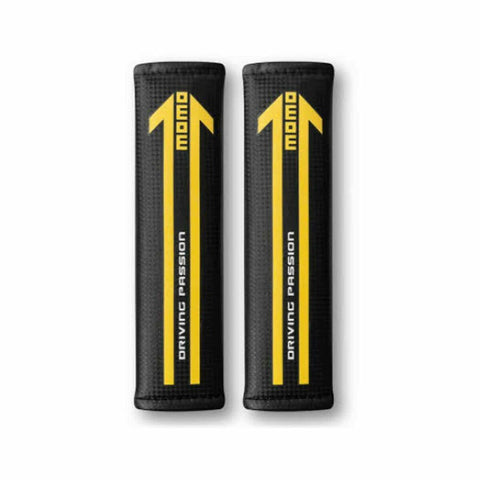 Cuscinetti per Cinture di Sicurezza MOMO MOMLSHPE4CB Nero