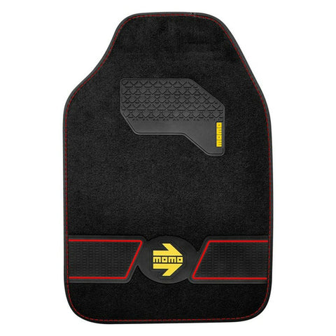 Set di Tappetini per Auto MOMO MOMLCM4FUBR Universale 4 Pezzi