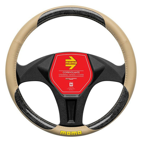 Steering Wheel Cover MOMO MOMLSWC0BRBEB Ø 38-39 cm
