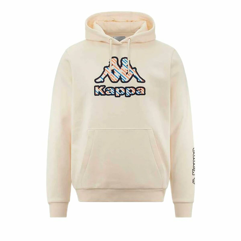 Felpa con Cappuccio Uomo Kappa Fetro Swt Bianco