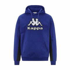 Felpa con Cappuccio Uomo Kappa Farti Azzurro