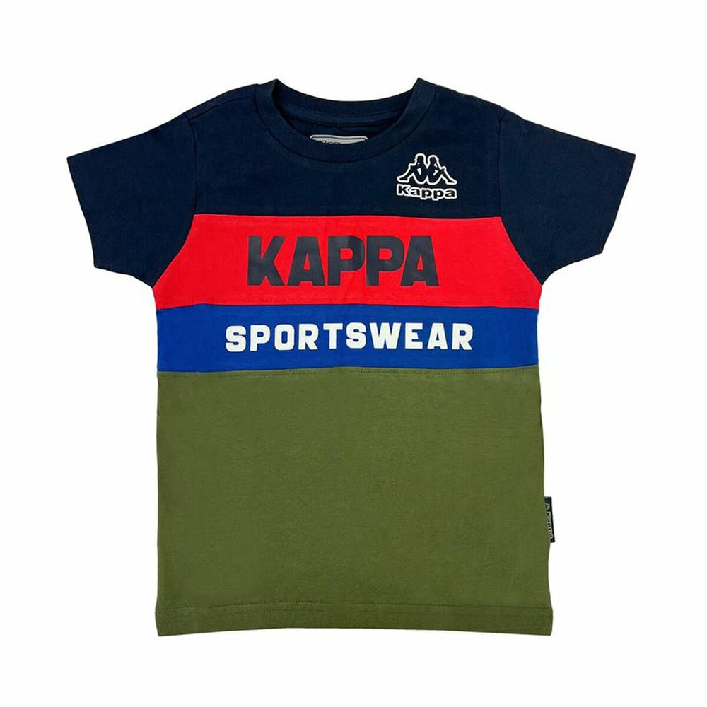 Maglia a Maniche Corte per Bambini Kappa 8036M00058 Blu scuro